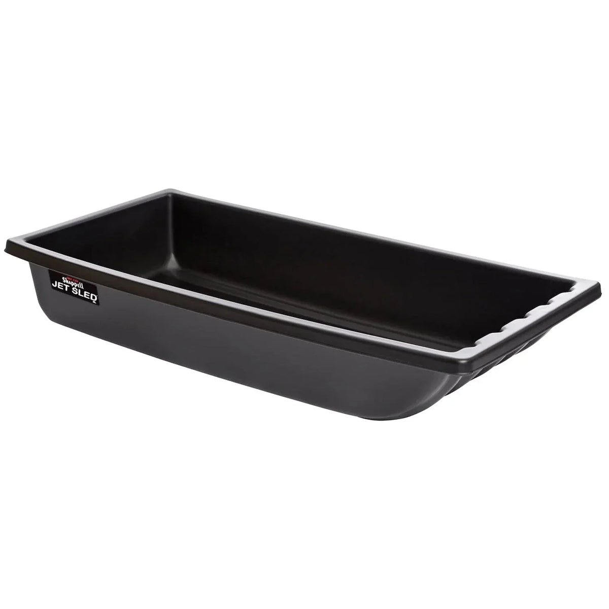 Eagle Claw Shappell Plastic Poly Jet Sled, Black, Extra Large, 30 x 66 In