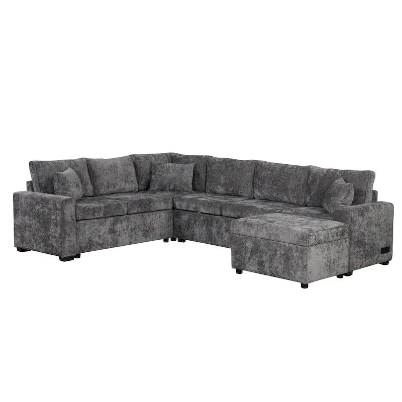 Sectional Sofa Pull-out Sofa Bed Sleeper