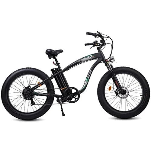 ECOTRIC Adult Electric Bike 26 x 4.0 in Fat Tires, 750W, 48V 13AH - Hammer