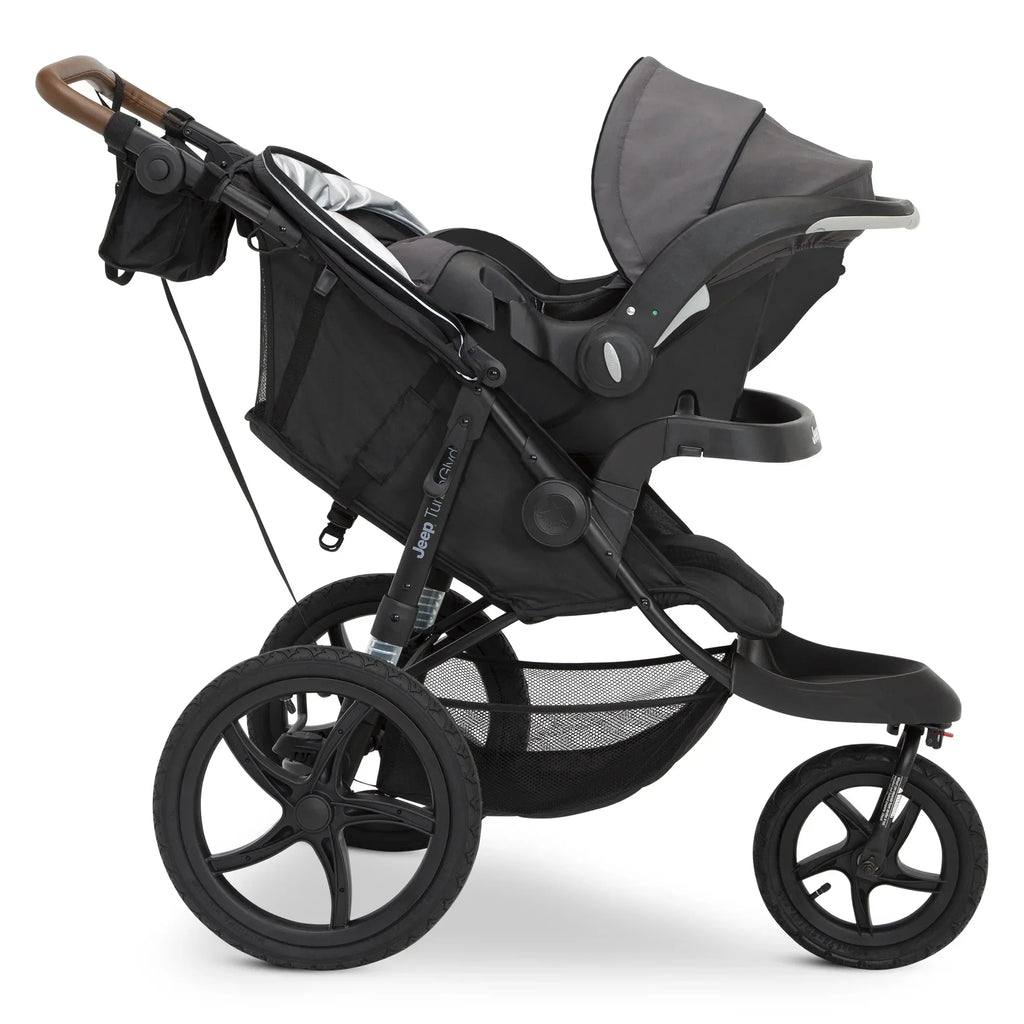 Jeep TurboGlyde Jogging Stroller by Delta Children, Black