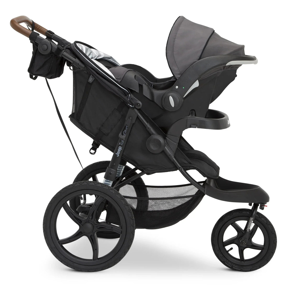 Jeep TurboGlyde Jogging Stroller by Delta Children, Black