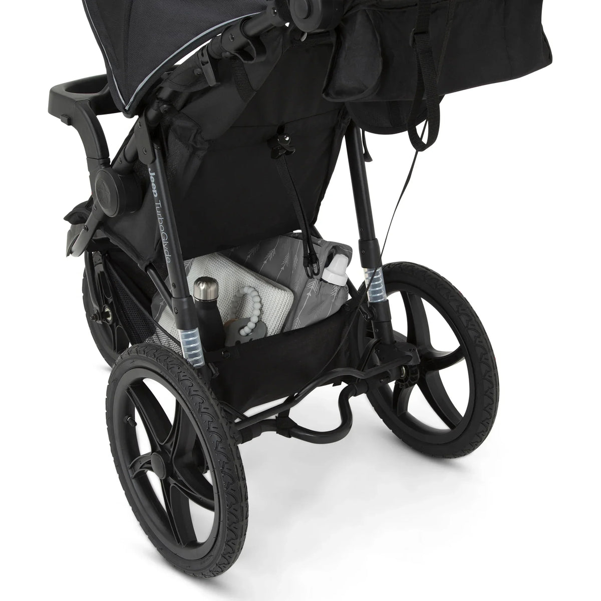 Jeep TurboGlyde Jogging Stroller by Delta Children, Black