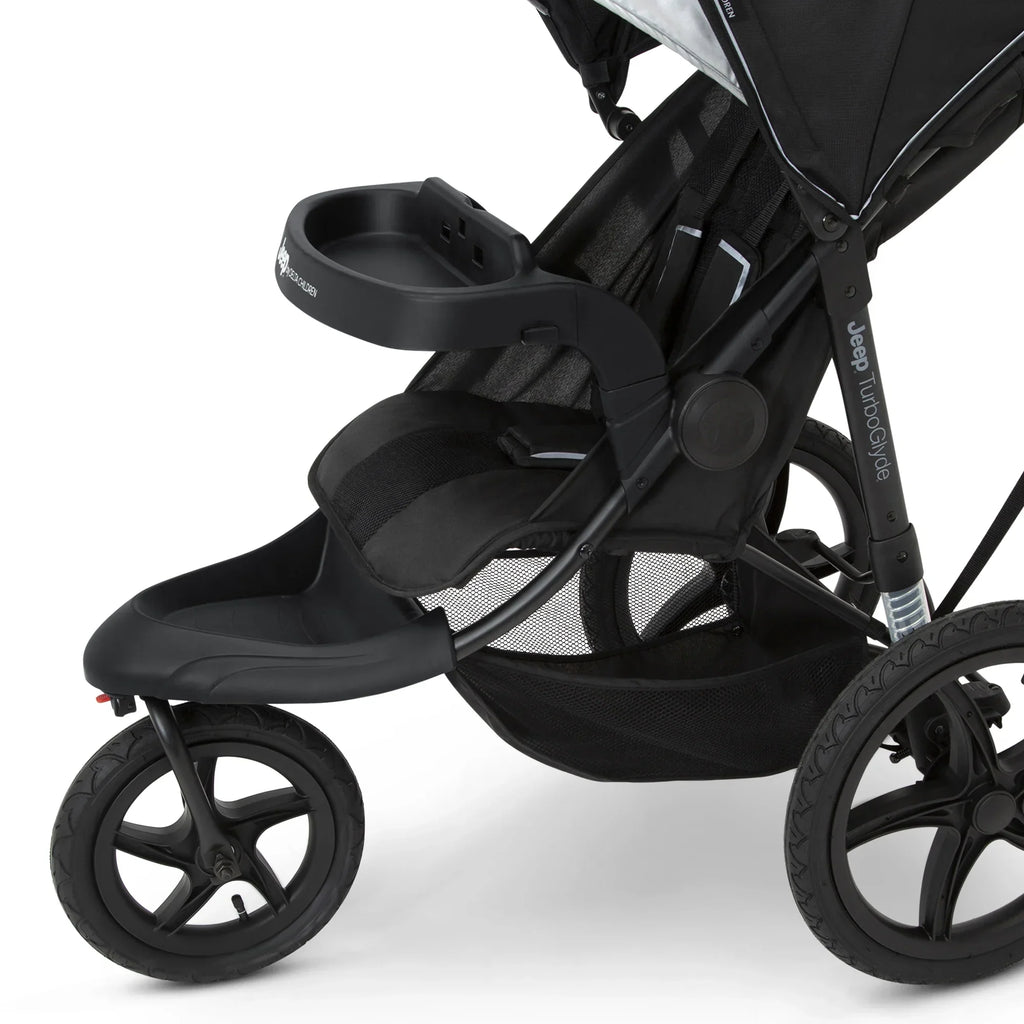 Jeep TurboGlyde Jogging Stroller by Delta Children, Black
