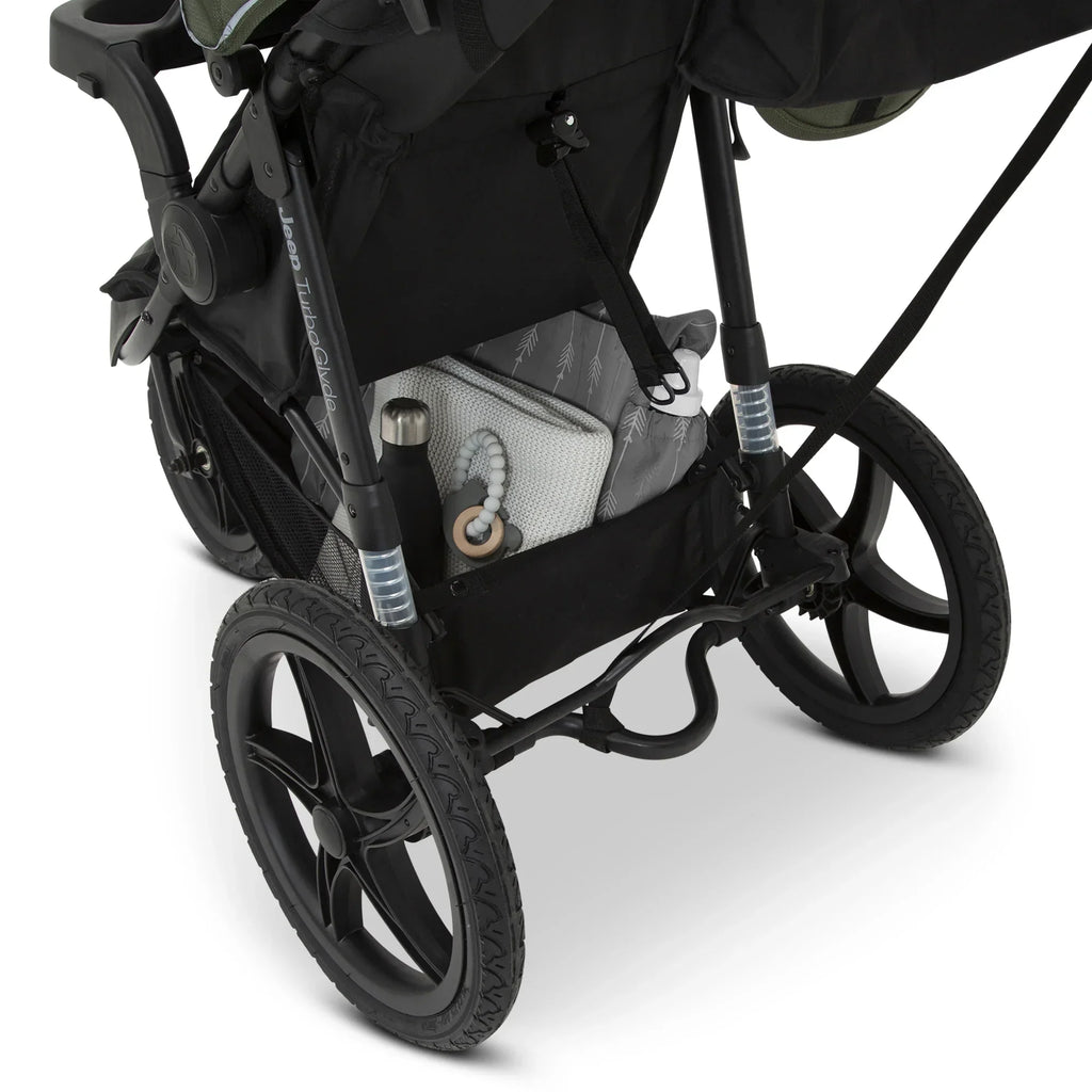 Jeep TurboGlyde Jogging Stroller by Delta Children, Black