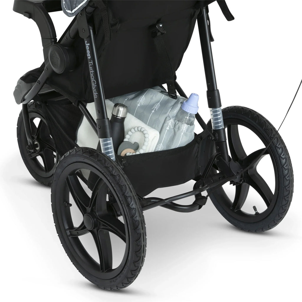 Jeep TurboGlyde Jogging Stroller by Delta Children, Black