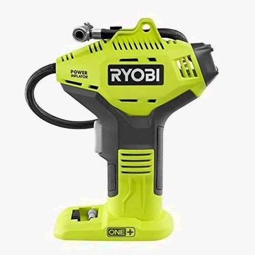 RYOBI ONE+ Cordless Air Inflator With Digital Gauge, 18V 4.0 Ah Lithium-Ion Battery - P737D