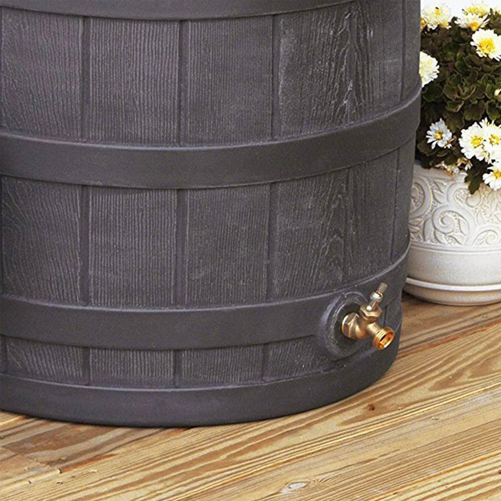 Good Ideas Rain Wizard Rain Storage Collection Rain Barrel 50-Gallon