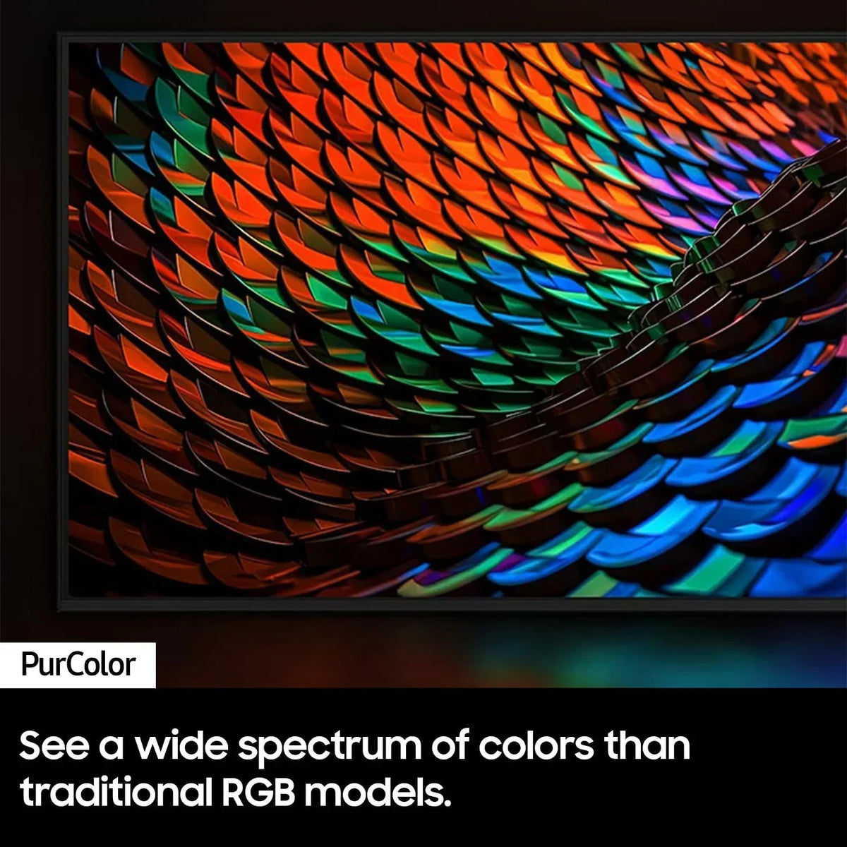 Samsung 85′′ Crystal UHD 4K Smart TV DU7200B with PurColor, HDR, and Tizen OS – 2024 Model