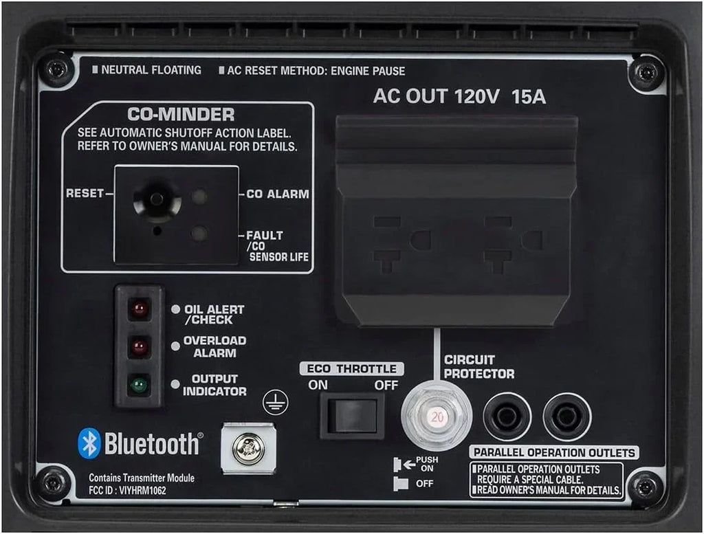 Honda 664240 EU2200i 2200 Watt Portable Inverter Generator with Co-Minder