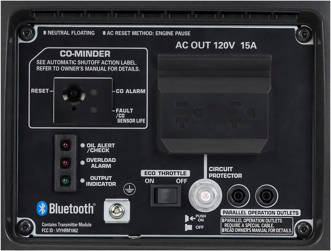 Honda 664240 EU2200i 2200 Watt Portable Inverter Generator with Co-Minder