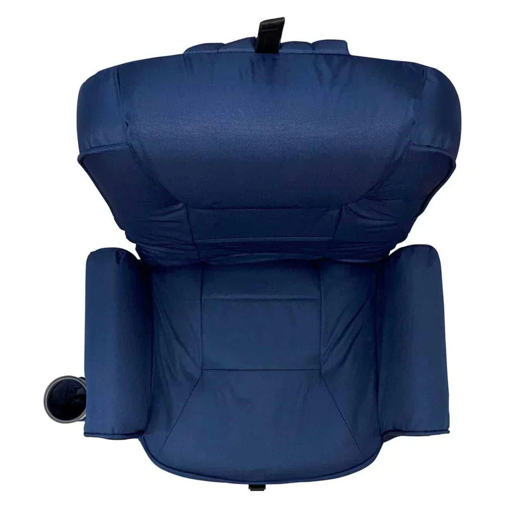 WEST MARINE High-Back Portable Seat with Armrests & Pockets, UV-Resistant, Water-Repellent Fabric