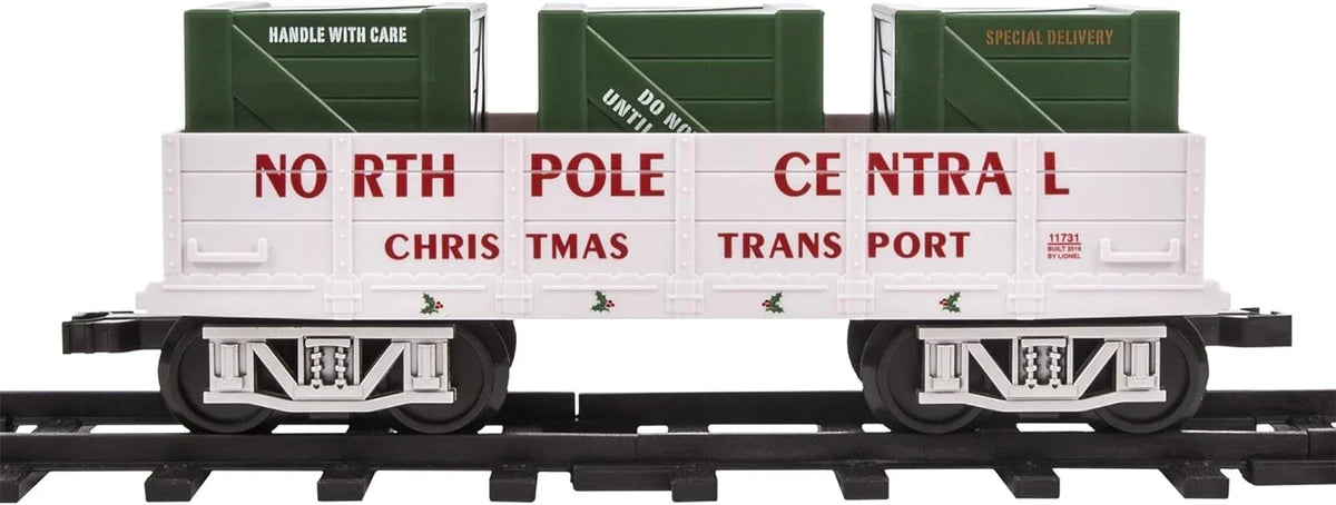 Arctic Central Battery Powered Train Set with Remote Control + Inner Track Expansion Pack