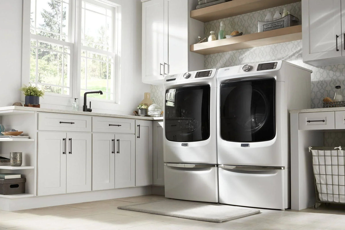 MED6630HW Front-Loading Electric Dryer - White