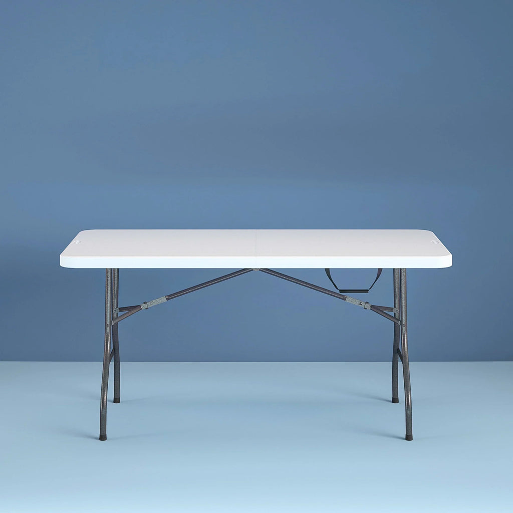 Cosco 6 Foot Folding Table in White Speckle