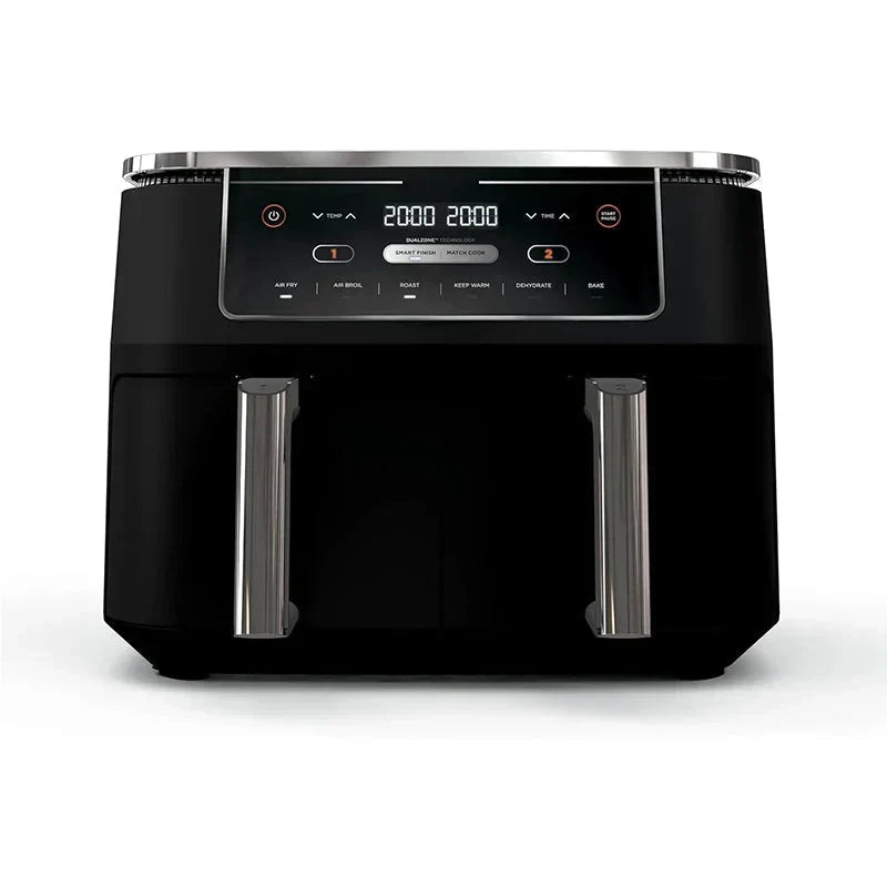DZ401 Foodi 10 Quart 6-in-1 DualZone XL 2-Basket Air Fryer with 2 Independent Frying Baskets