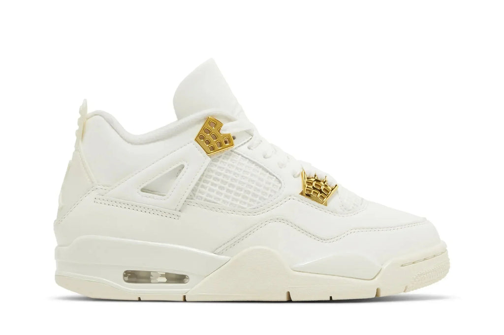 Wmns Jordan 4 Retro 'Metallic Gold'
