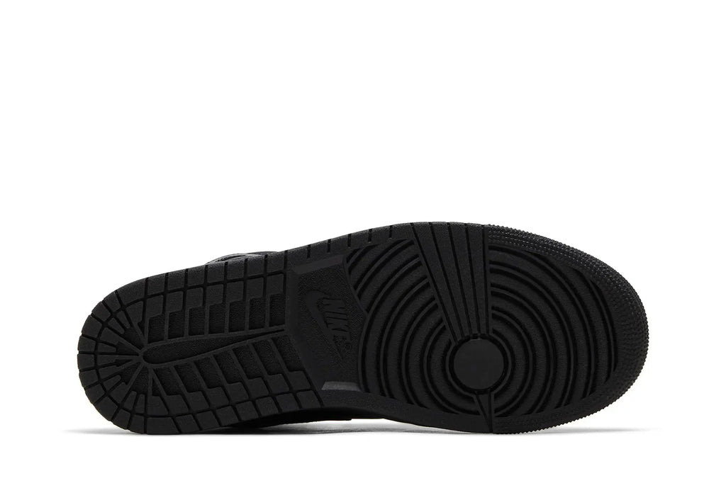 Jordan 1 Mid 'Triple Black' 2022