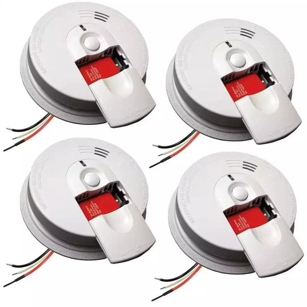 Firex Hardwired Ionization Smoke Detector 4-Pack - i4618